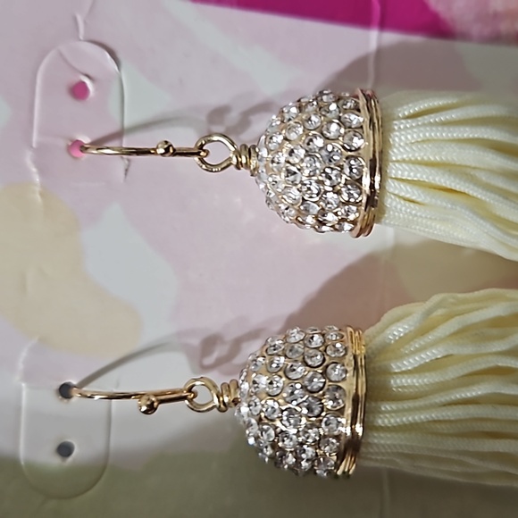 Lilly Pulitzer Midnight Tassel Earrings - Picture 2 of 3